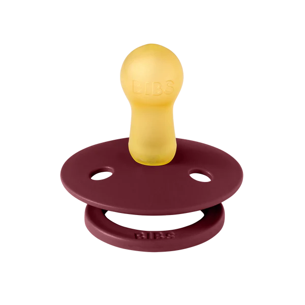 BIBS - Latex Pacifier 2 Pack - Plum + Elderberry