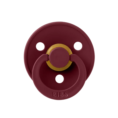 BIBS - Latex Pacifier 2 Pack - Plum + Elderberry