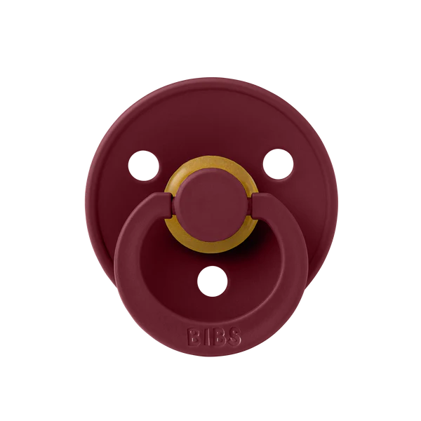 BIBS - Latex Pacifier 2 Pack - Plum + Elderberry