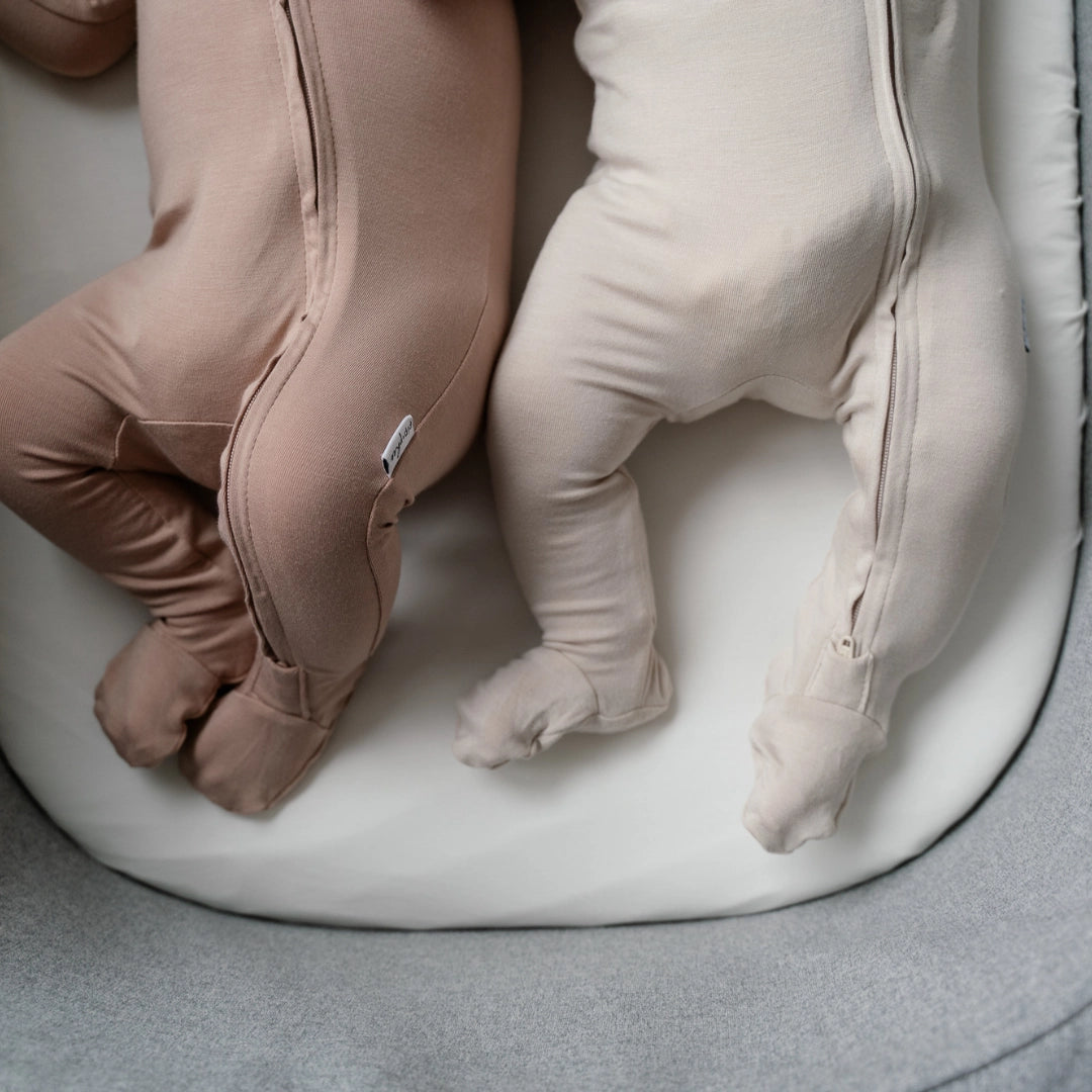 Pip + Phee - Bamboo Footed Sleeper - Hazelnut
