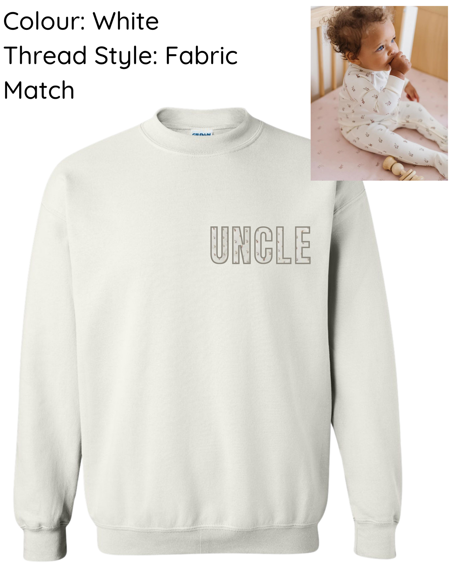 !! LIMITED TIME ONLY !! UNCLE CUSTOM KEEPSAKE CREWNECK SWEATSHIRT