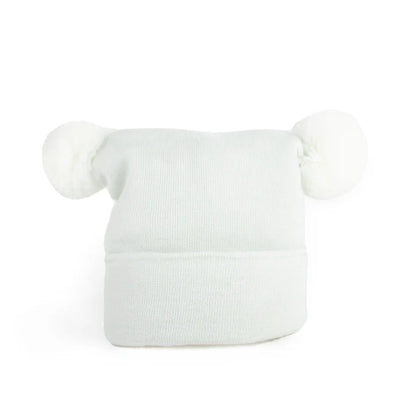 Kidcentral - Newborn Baby Knitted Hat - Double Pompom
