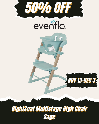 Evenflo - RightSeat Multistage High Chair (Sage)
