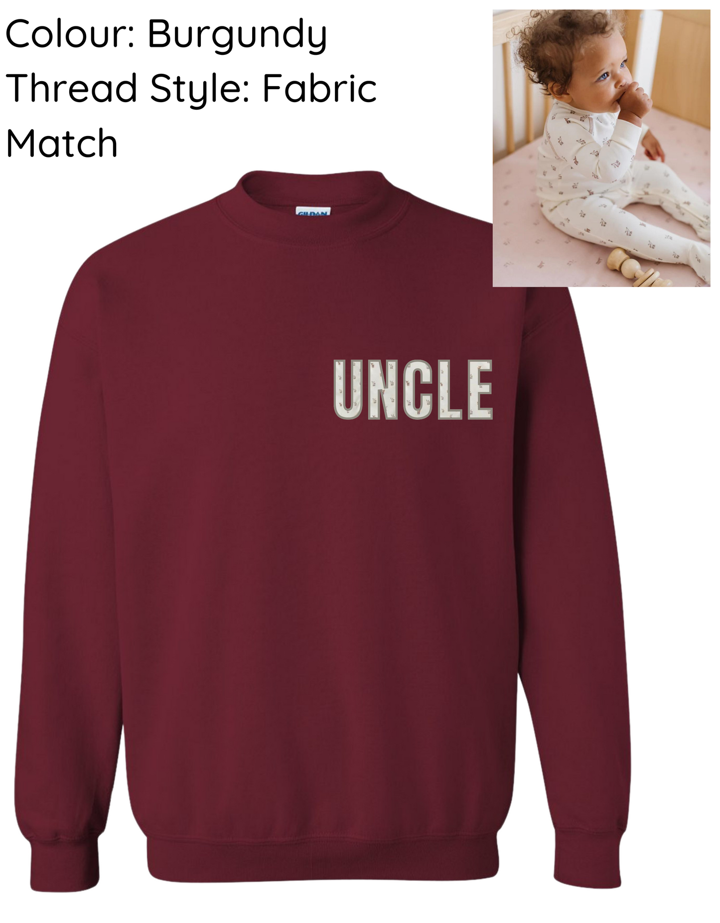 !! LIMITED TIME ONLY !! UNCLE CUSTOM KEEPSAKE CREWNECK SWEATSHIRT