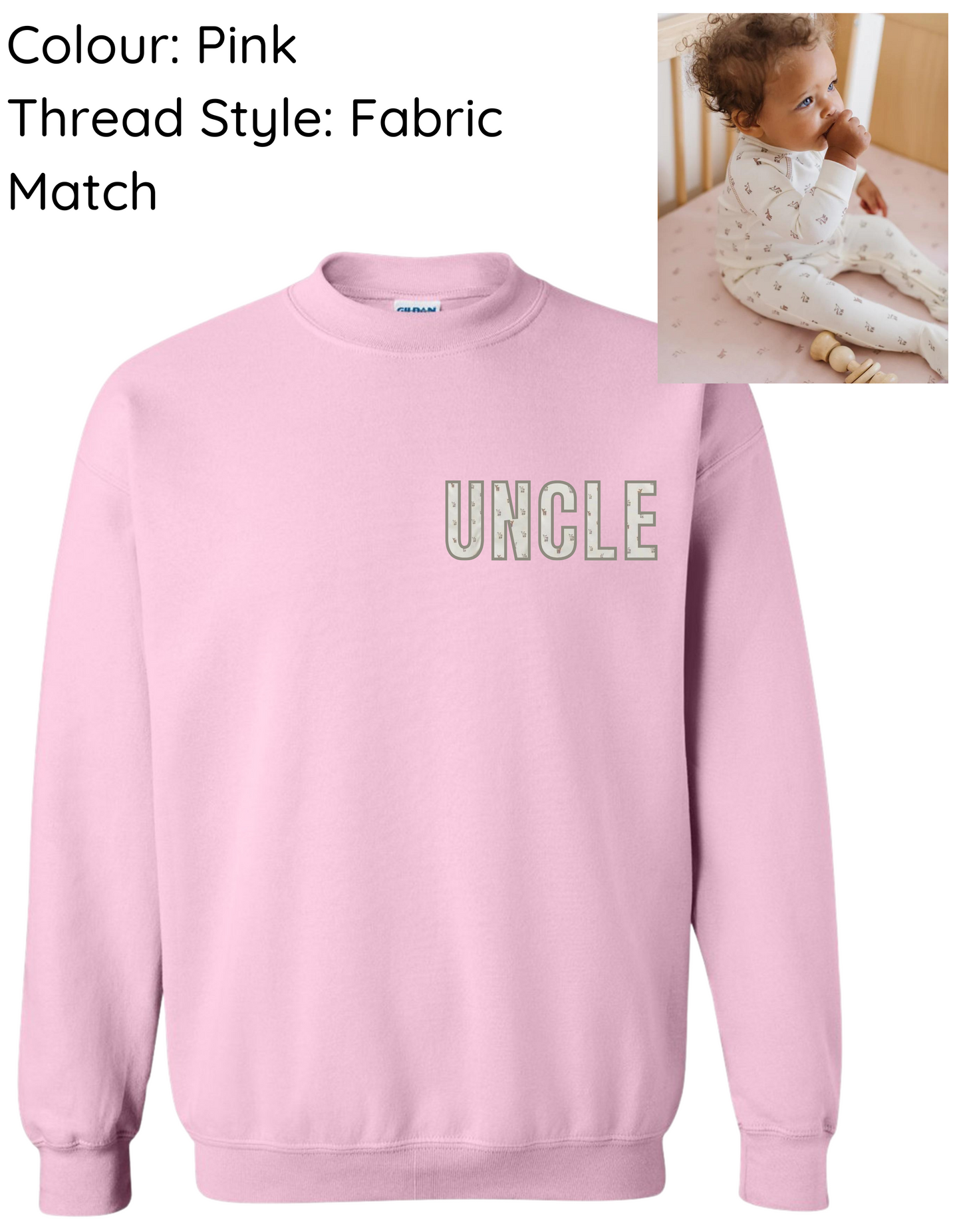 !! LIMITED TIME ONLY !! UNCLE CUSTOM KEEPSAKE CREWNECK SWEATSHIRT