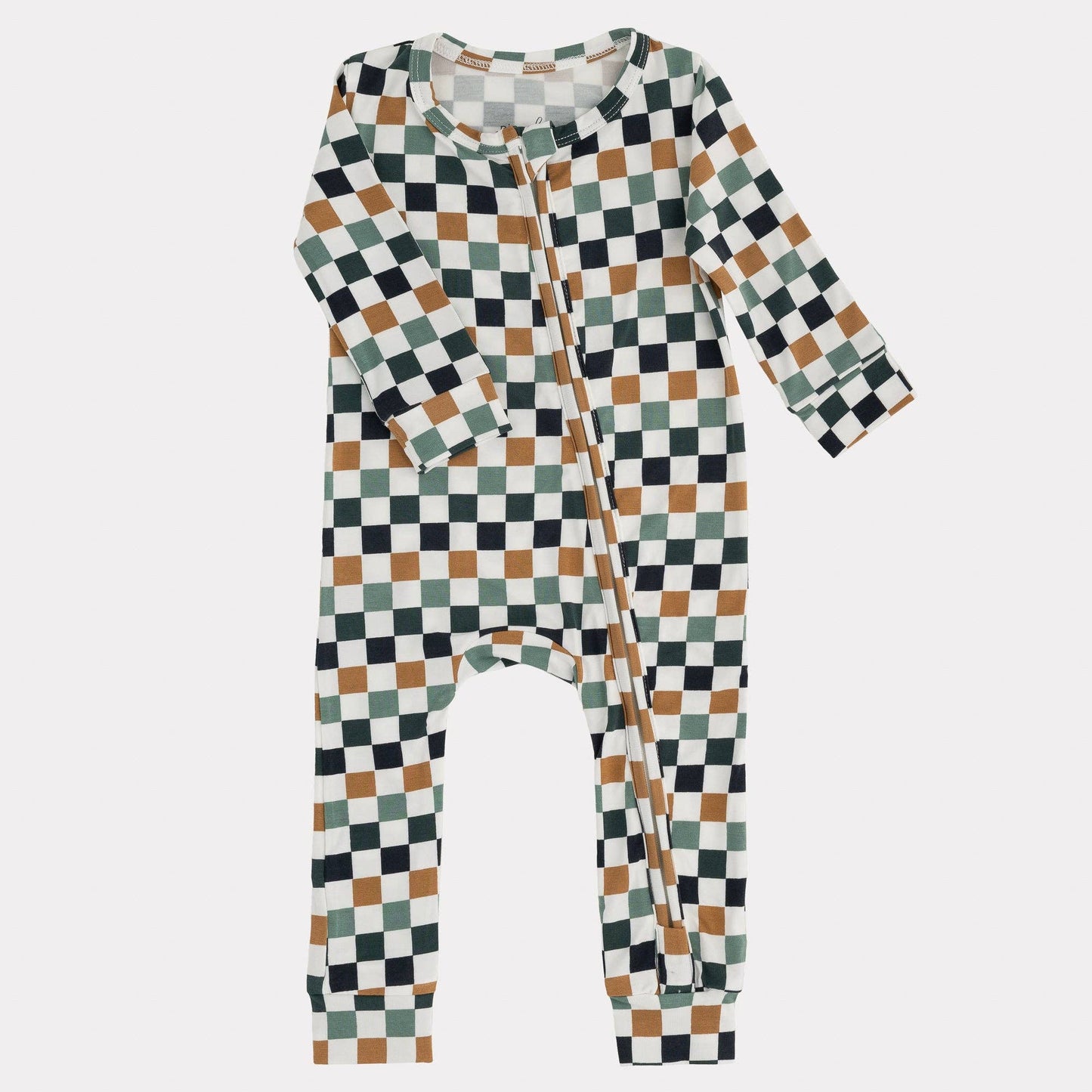 Pip + Phee - Bamboo Footless Sleepers | LE Prints #2: Desert-dinos / 3T