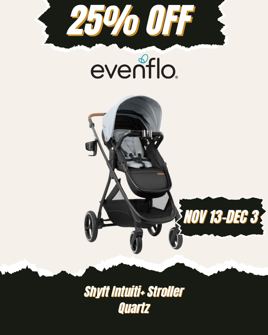 Evenflo Shyft Intuiti+ Stroller (Quartz)