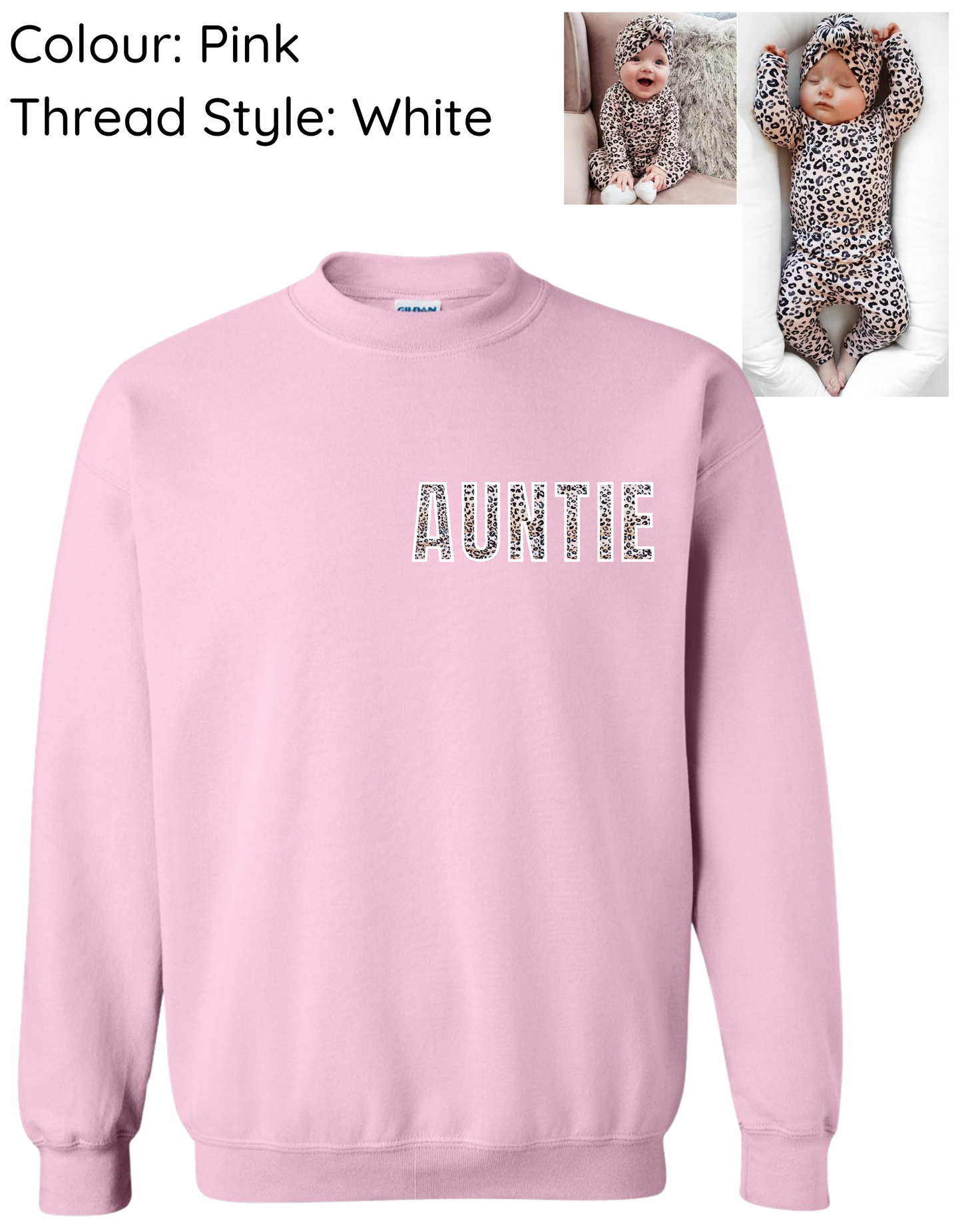 !! LIMITED TIME ONLY !! AUNTIE CUSTOM KEEPSAKE CREWNECK SWEATSHIRT