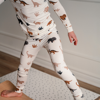 Pip + Phee - 2 Piece Bamboo Sets | LE Prints #4: Multi-check / 2T / Long Sleeves/Long Pants