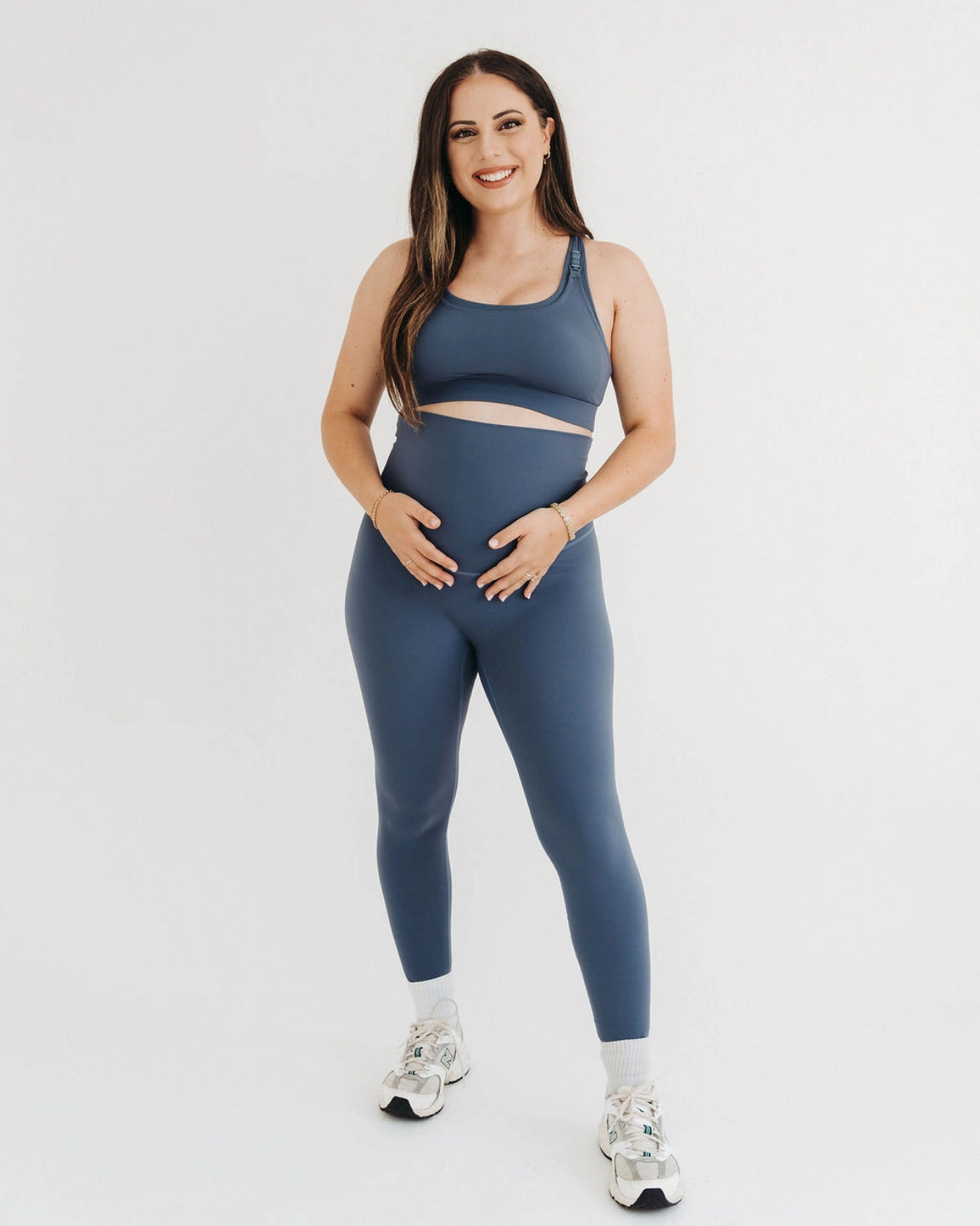 AXK Maternity - Core Curve Legging - Blue