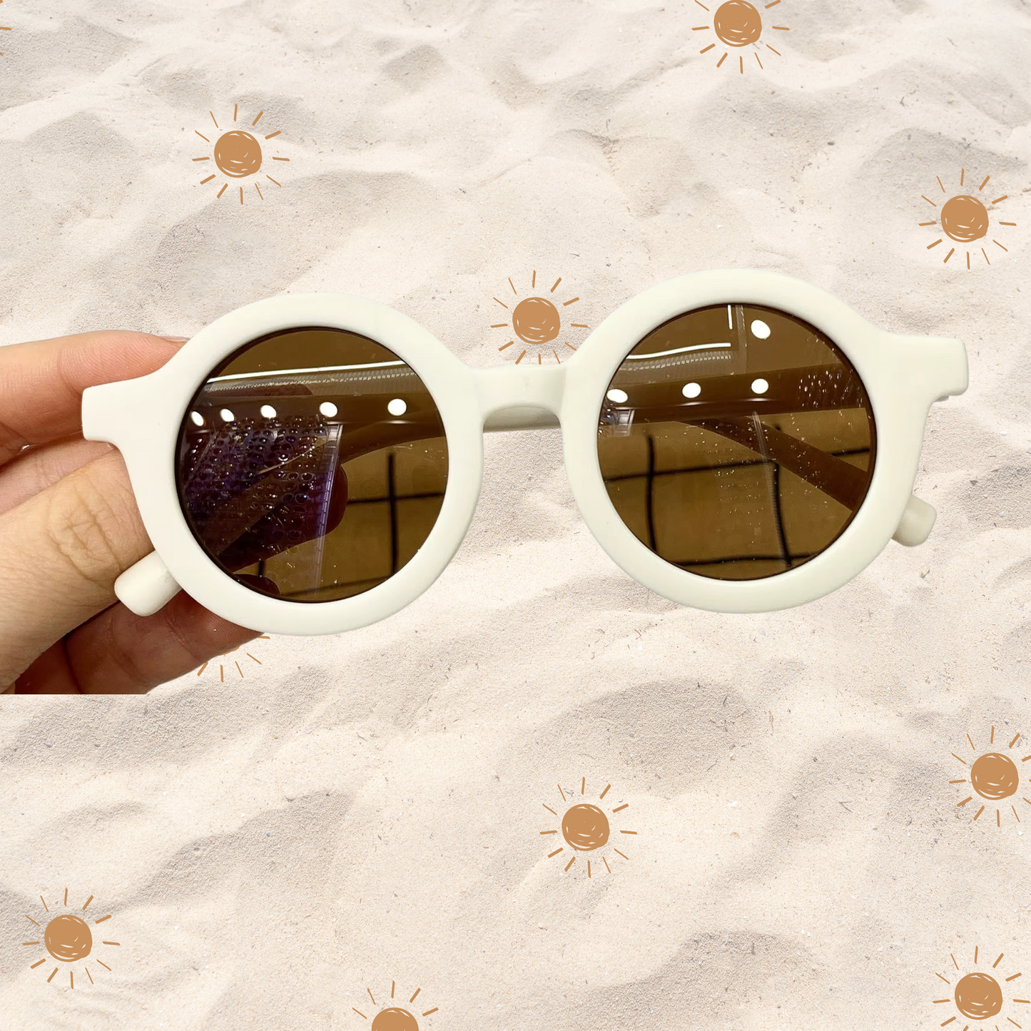 Little Locals Sunglasses - Vanilla