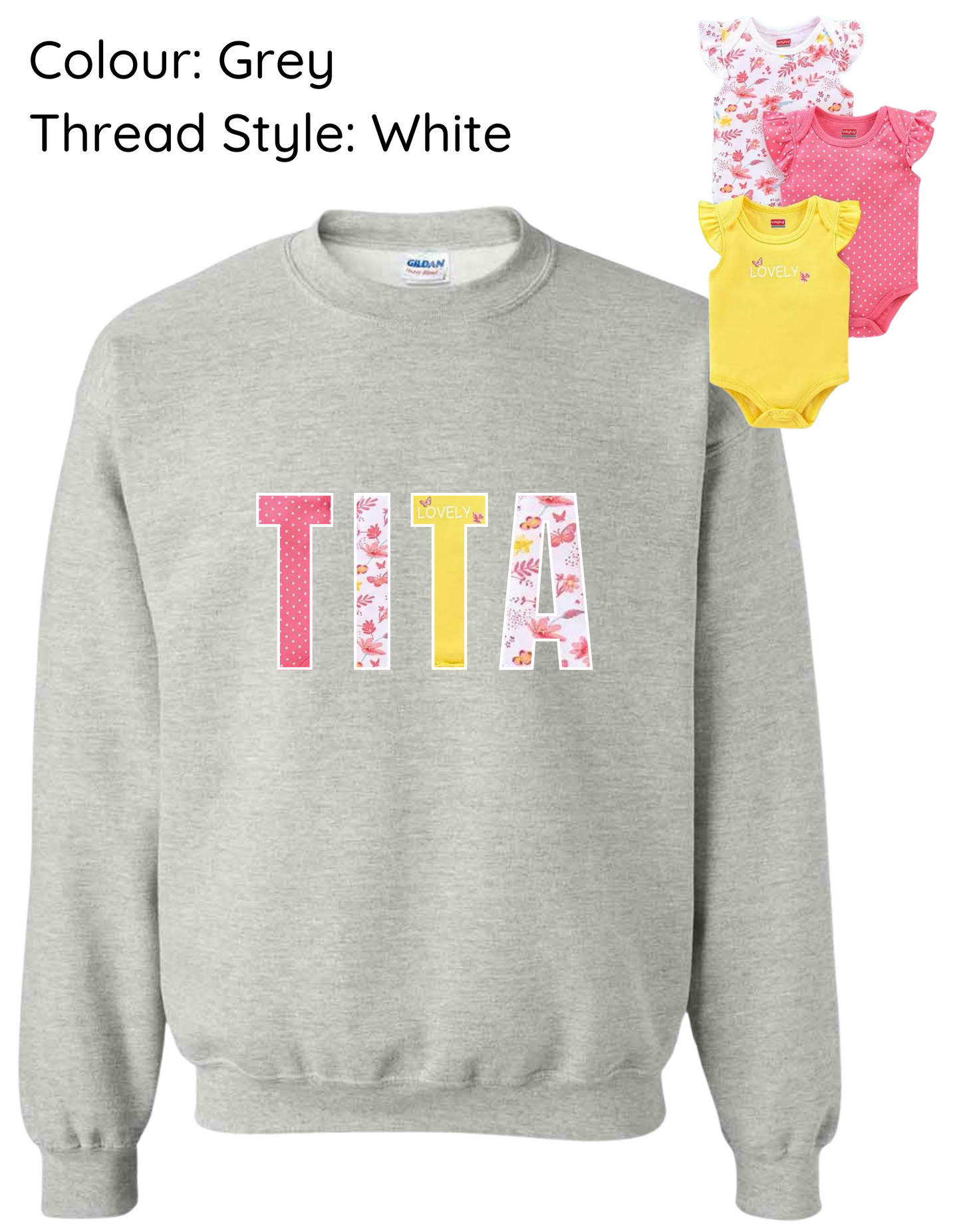 !! LIMITED TIME ONLY !! TITA CUSTOM KEEPSAKE CREWNECK SWEATSHIRT