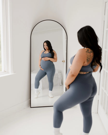 AXK Maternity - Core Curve Legging - Blue