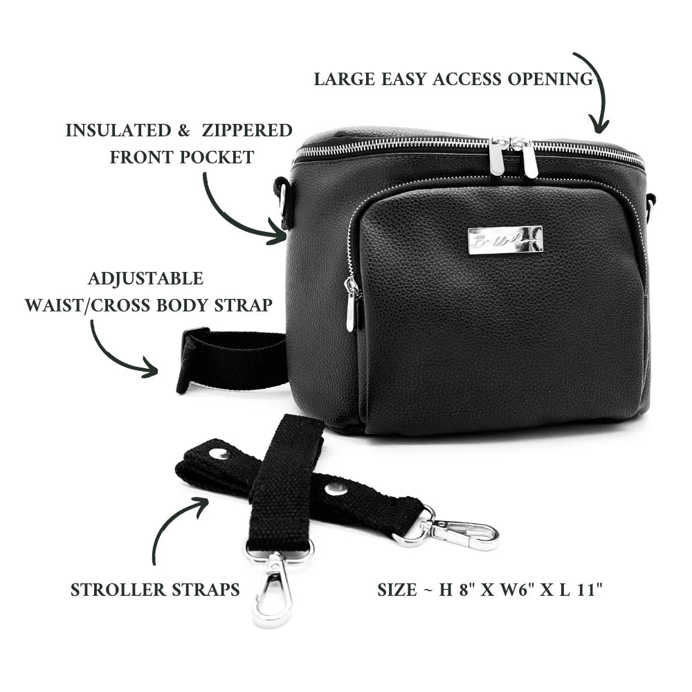 Bellaboo Boutique - Bellaboo Stroller Caddy - Onyx