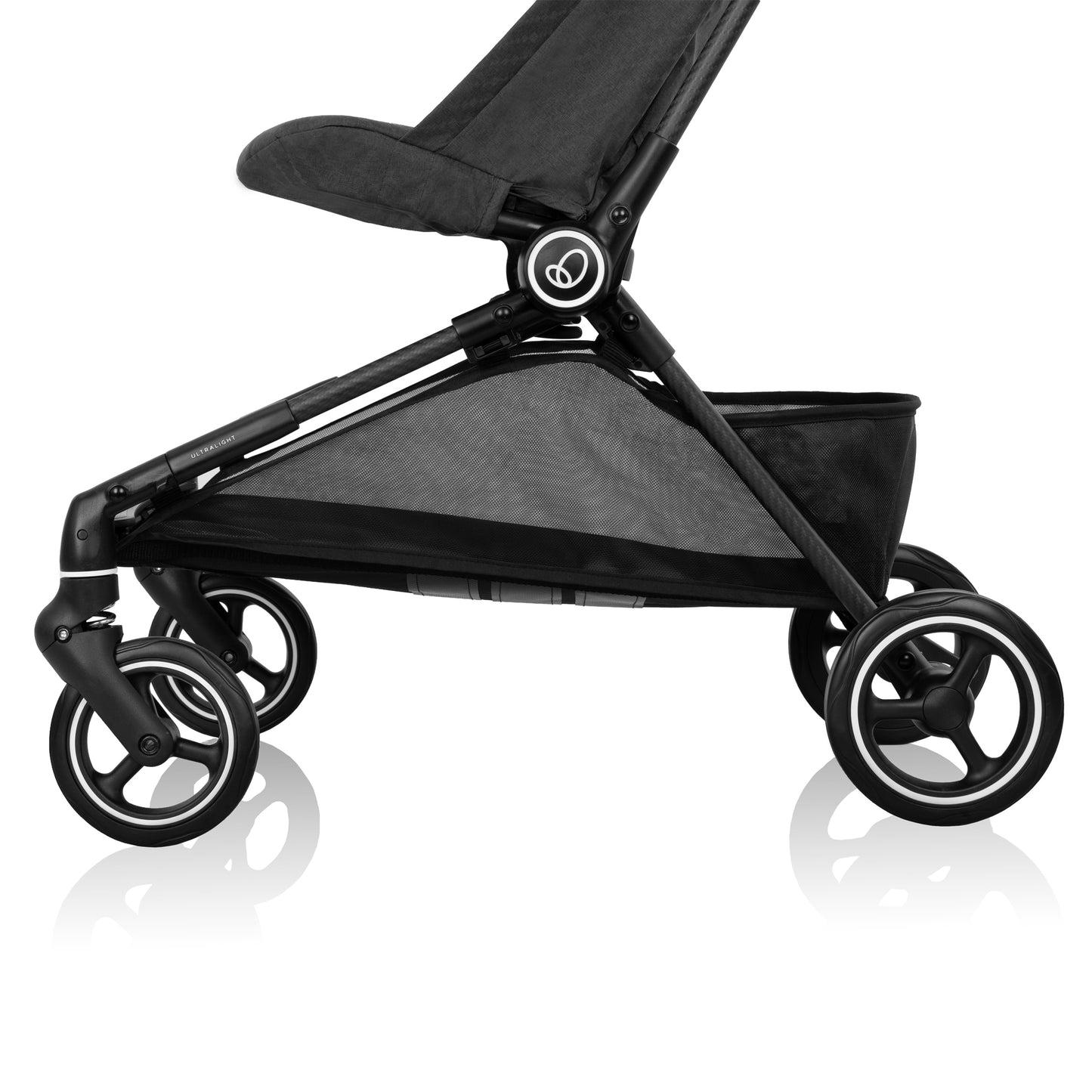Evenflo - Hummingbird Ultra-Lightweight Carbon Fiber Stroller - Caslon Green