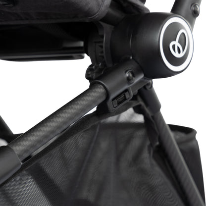 🔥 HOT DEAL🔥 Evenflo - Hummingbird Ultra-Lightweight Carbon Fiber Stroller - Crest Gray