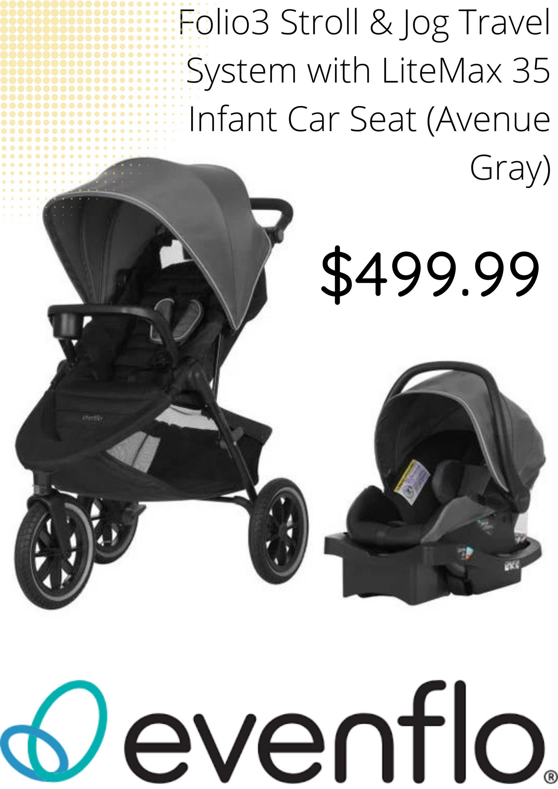 Evenflo folio3 stroller best sale