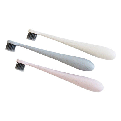 Glitter & Spice - Kids Wheatstraw Toothbrush - Pink