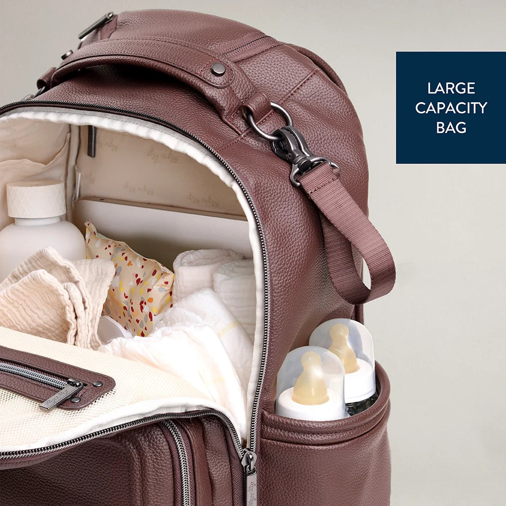 Itzy Ritzy - Espresso Boss Plus Backpack Diaper Bag