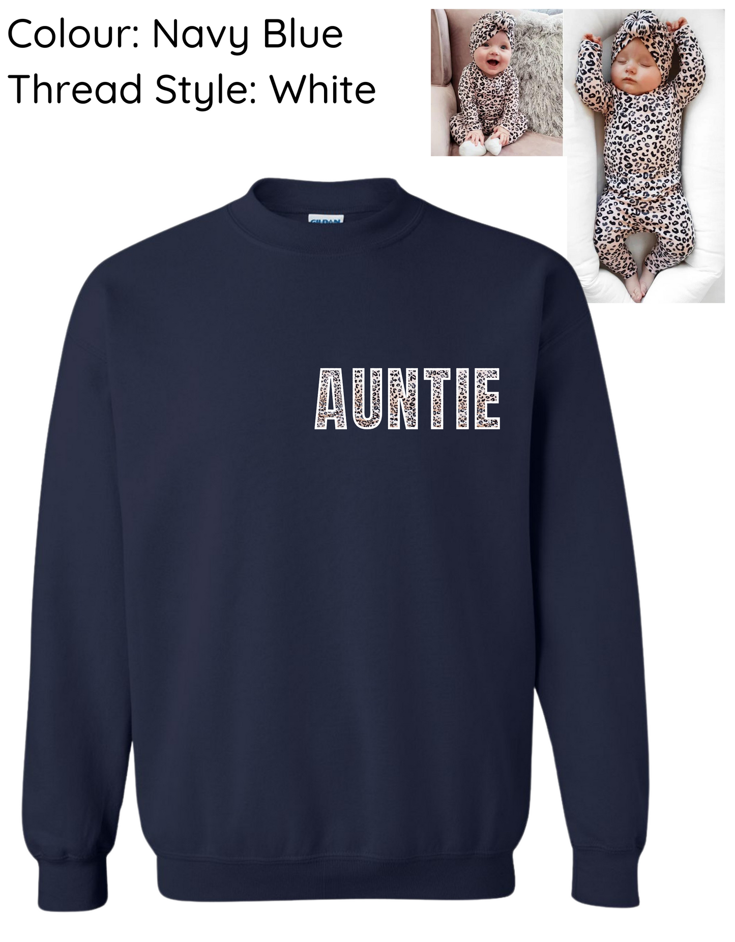 !! LIMITED TIME ONLY !! AUNTIE CUSTOM KEEPSAKE CREWNECK SWEATSHIRT