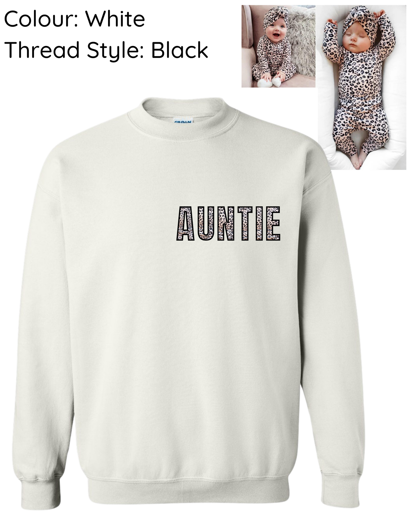 !! LIMITED TIME ONLY !! AUNTIE CUSTOM KEEPSAKE CREWNECK SWEATSHIRT