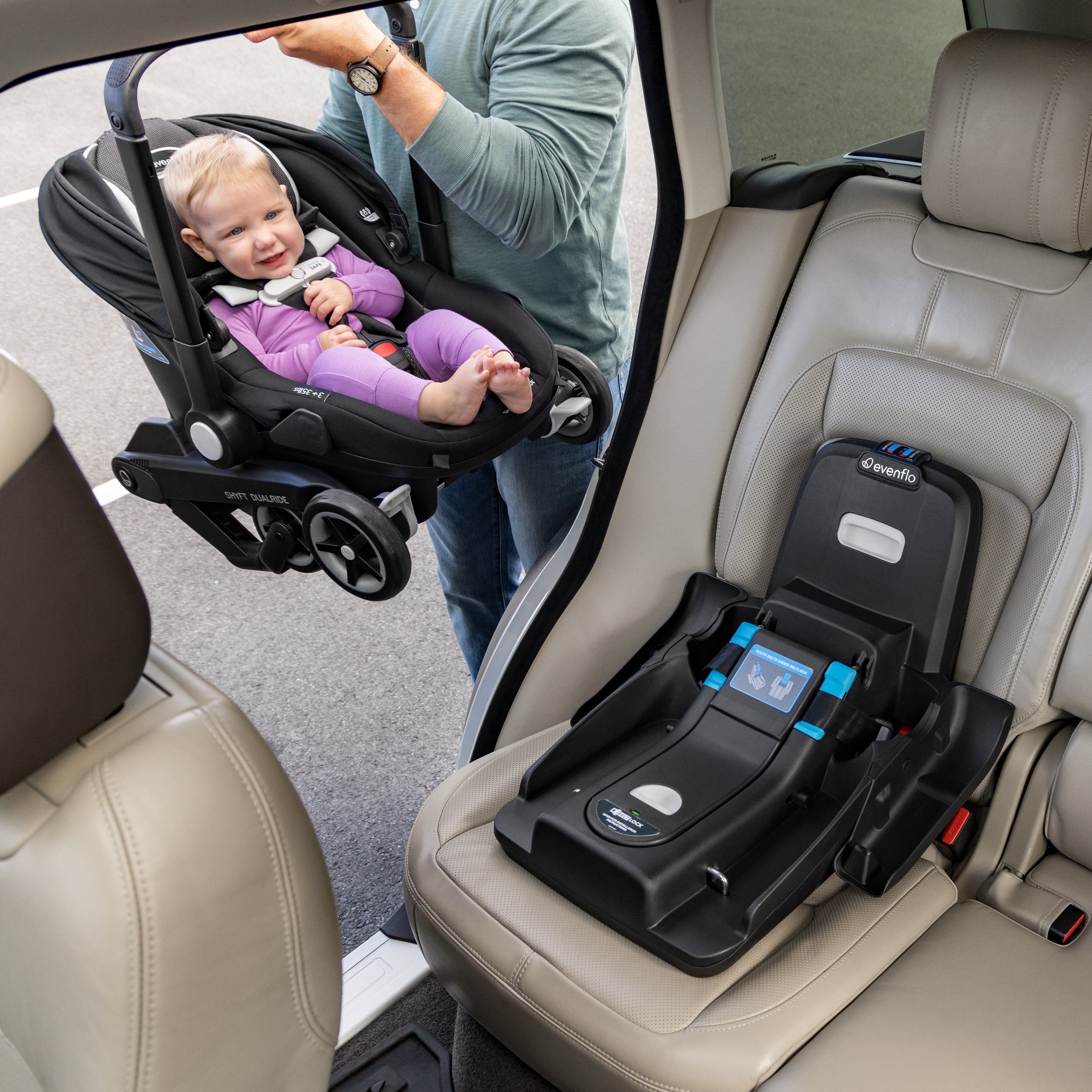 Baby seat stroller combination store