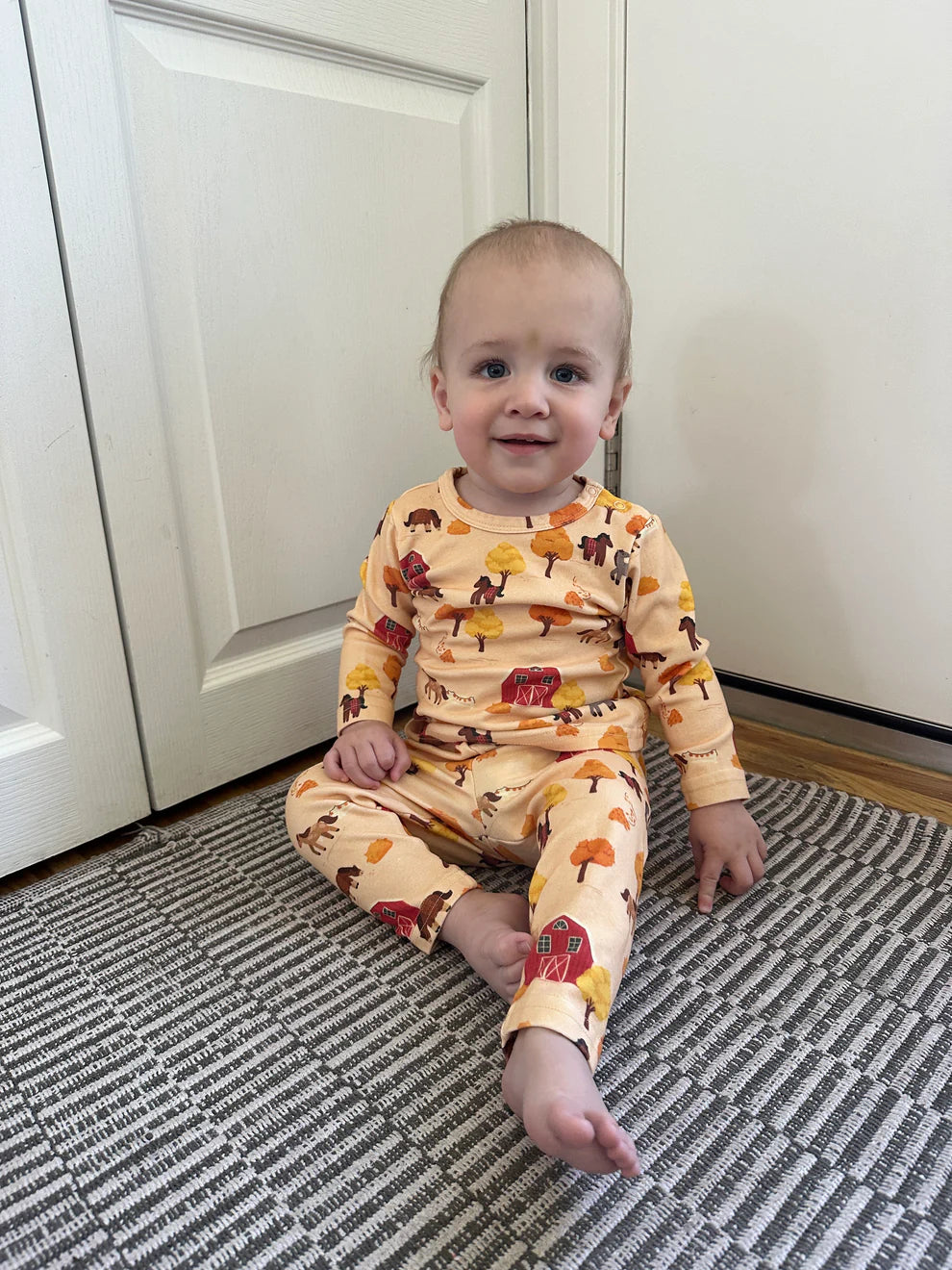 Autumn Farm Organic Cotton Baby & Toddler Two-Piece Set