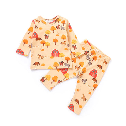 Autumn Farm Organic Cotton Baby & Toddler Two-Piece Set