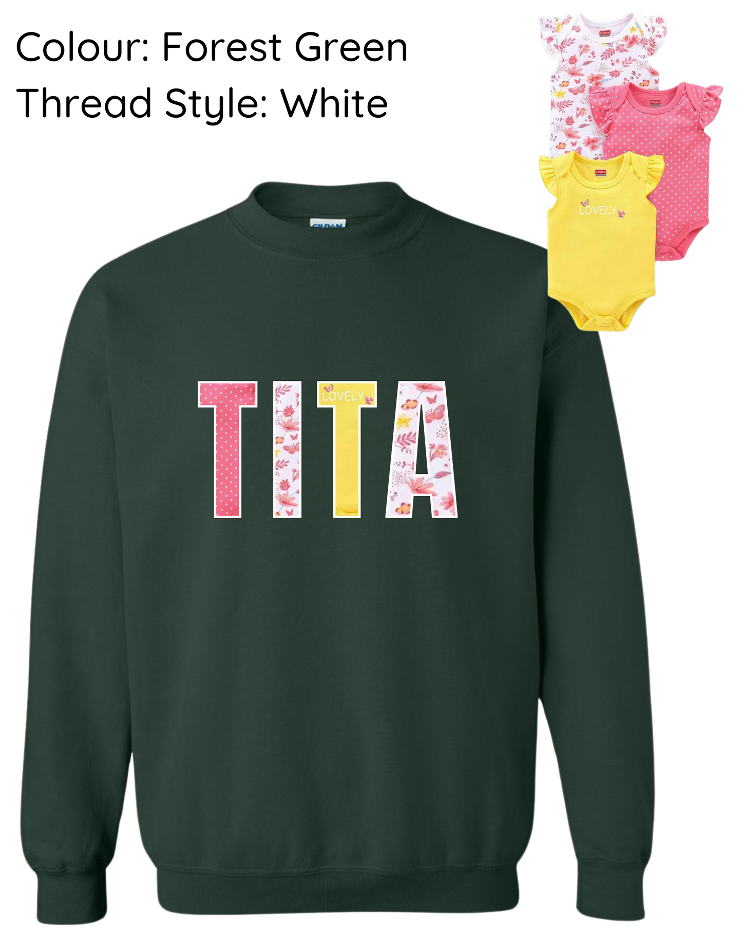 !! LIMITED TIME ONLY !! TITA CUSTOM KEEPSAKE CREWNECK SWEATSHIRT