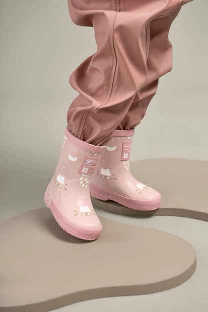 Grass & Air - Colour Changing Rain Boots (Wellies) - Peppa Pig Pink