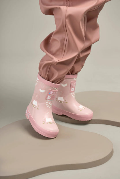 Grass & Air - Colour Changing Rain Boots (Wellies) - Peppa Pig Pink