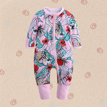 Little Locals - 🚨 IN STORE NOW 🚨  Little Locals Romper - TROPICAL PINKY