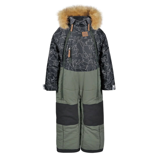Perlimpinpin - One Piece Toddler Snowsuit - Animals