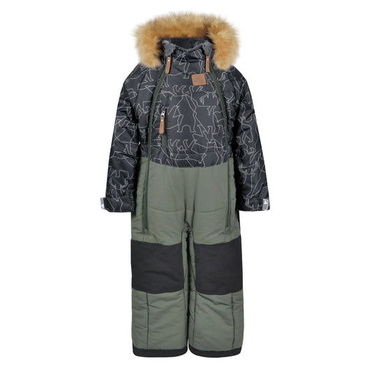 Perlimpinpin - One Piece Toddler Snowsuit - Animals