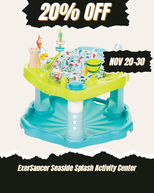Evenflo - ExerSaucer Seaside Splash Activity Center
