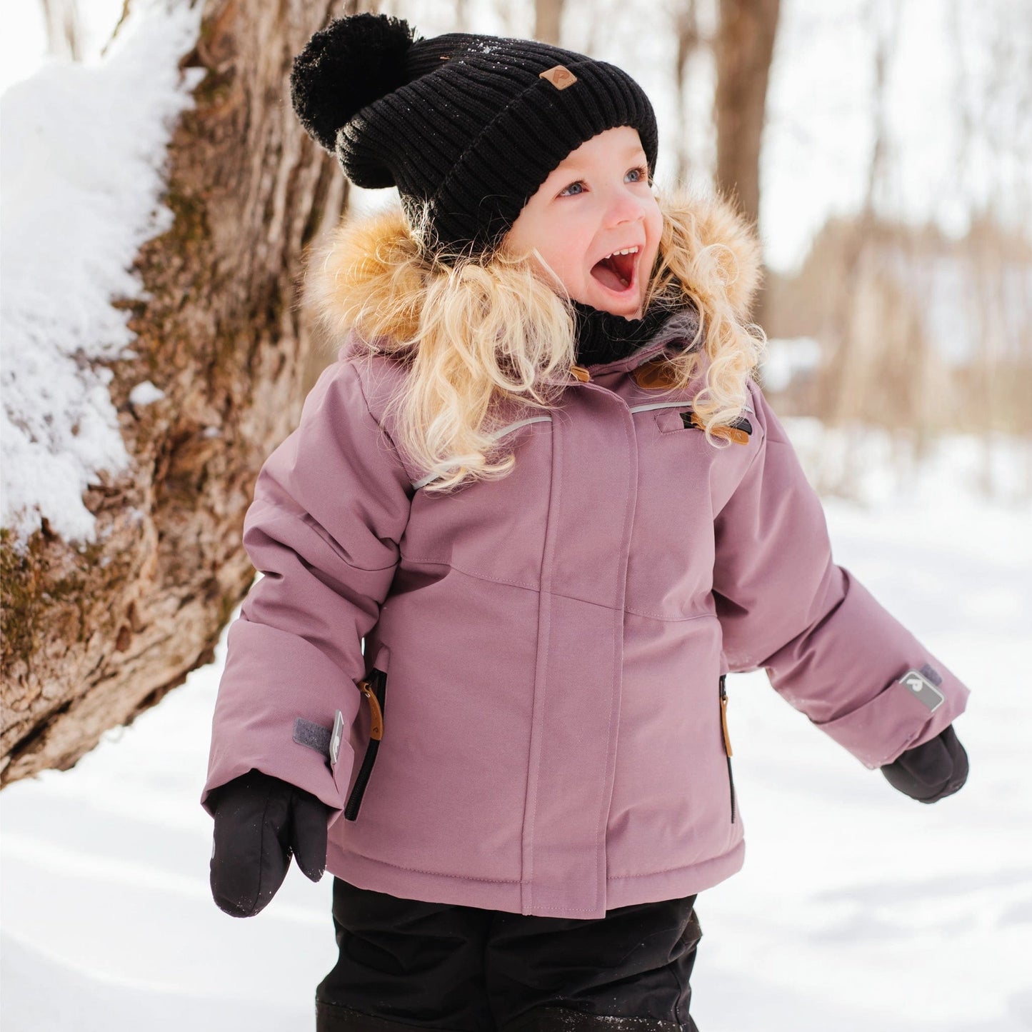 Perlimpinpin - Winter Mitts - Black