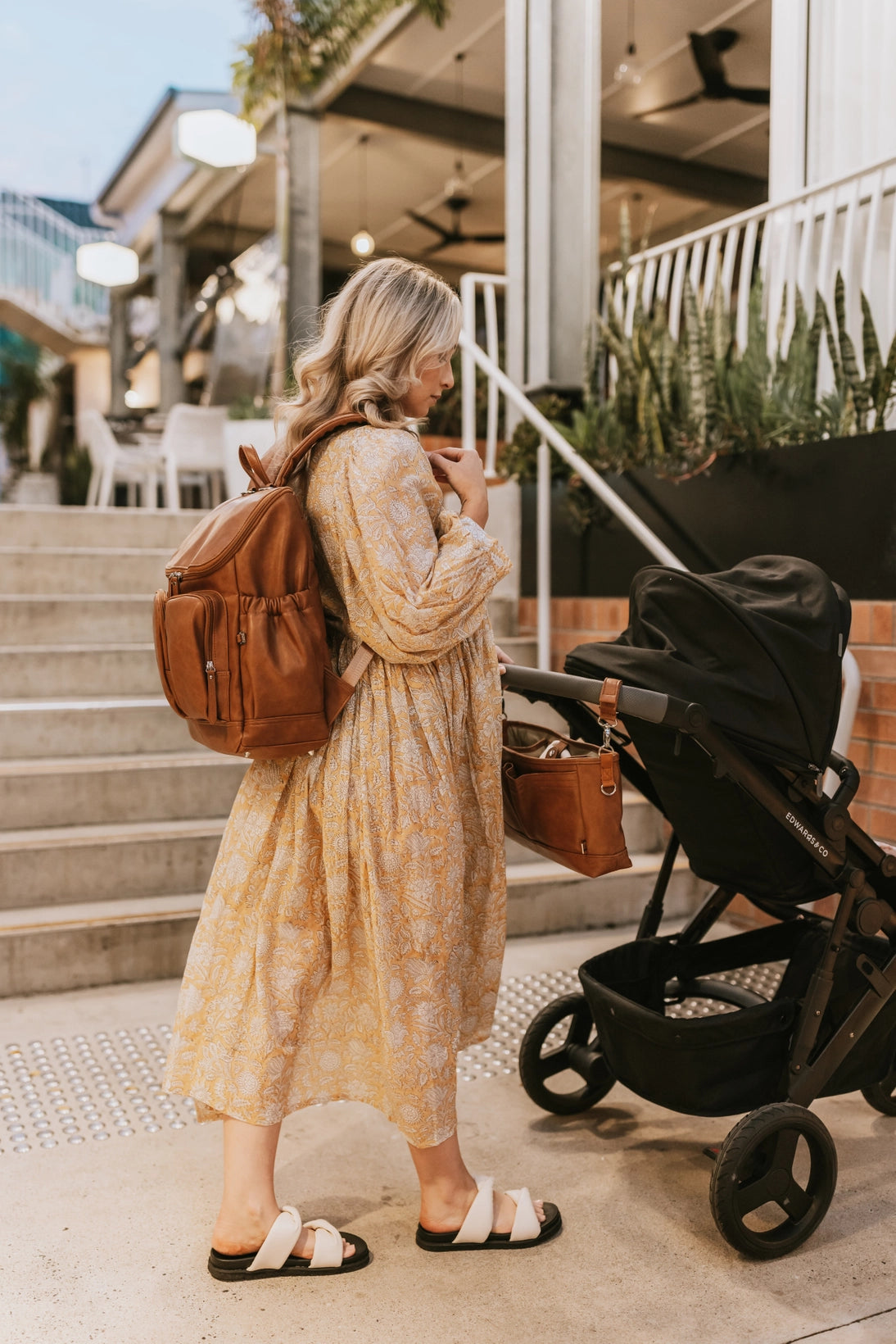 OiOi - Signature Nappy Backpack - Tan