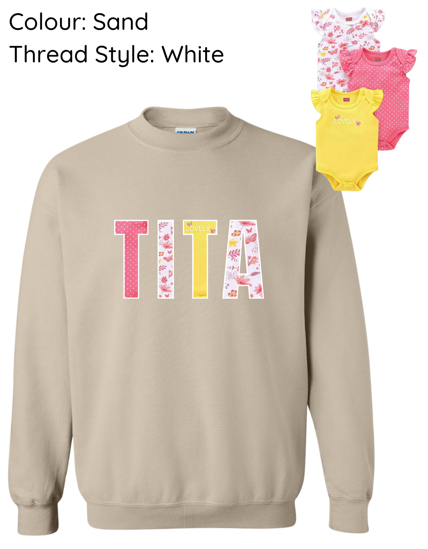 !! LIMITED TIME ONLY !! TITA CUSTOM KEEPSAKE CREWNECK SWEATSHIRT