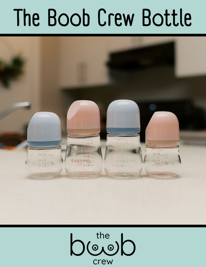 The Boob Crew - Glass Bottle - Green Goose