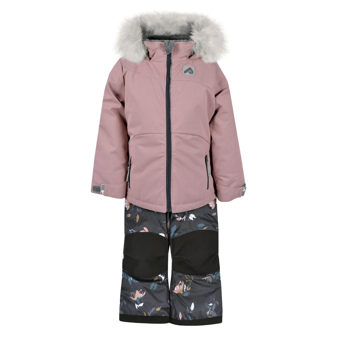 Perlimpinpin - Two Piece Kid Snowsuit - Peony