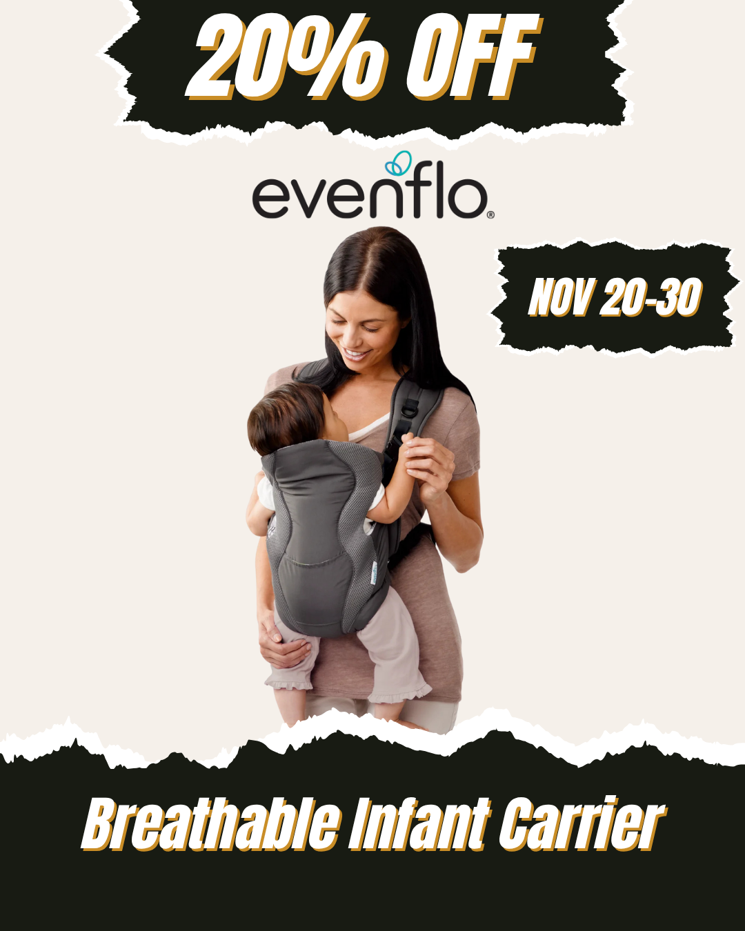 Evenflo - Breathable Infant Carrier
