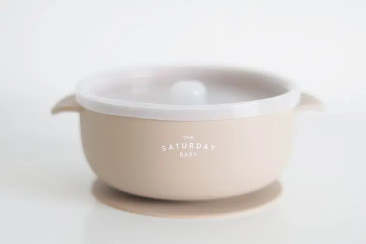 The Saturday Baby - Suction Bowl With Lid