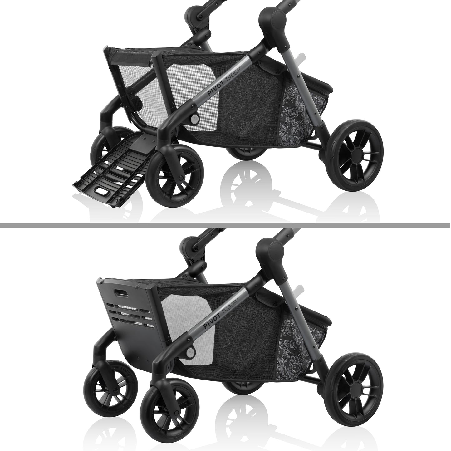 Evenflo - Pivot Troop Child and Pet Modular Travel System (Rhodesboro Black)