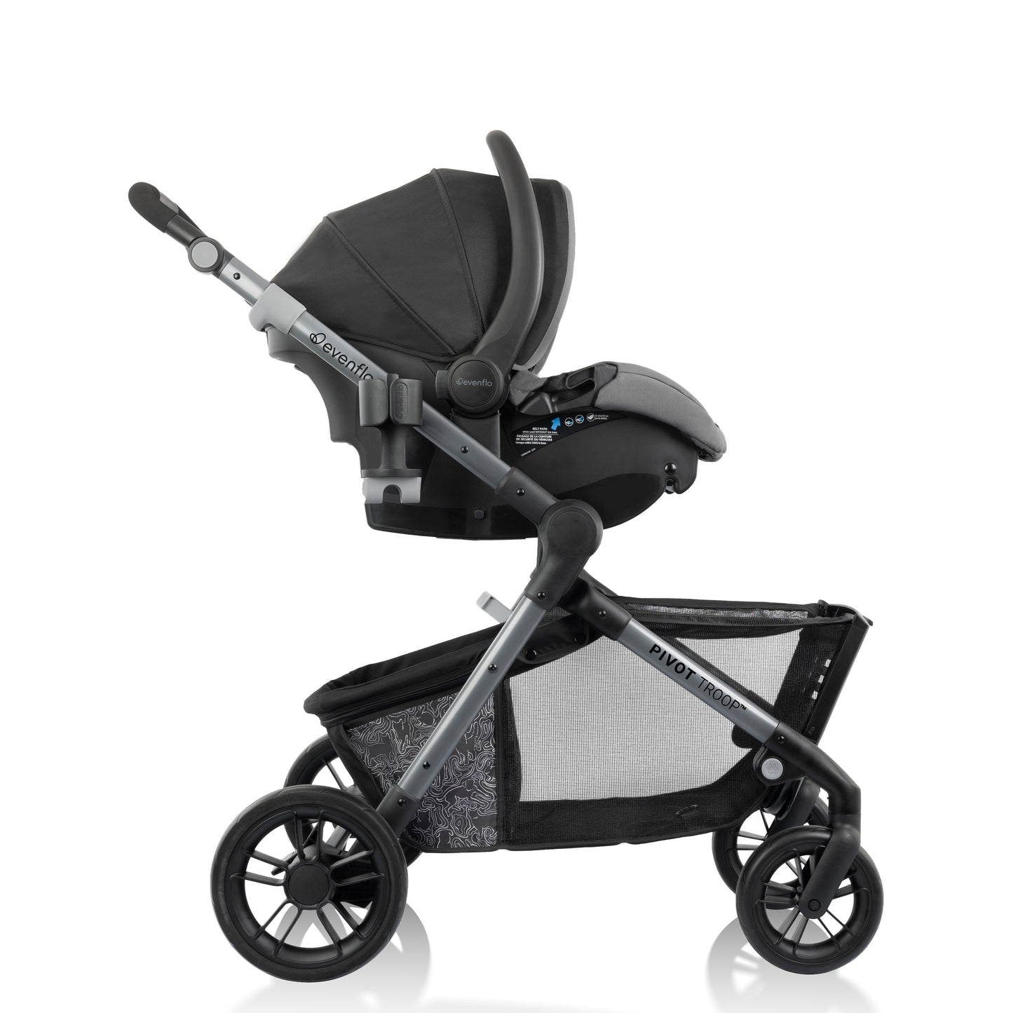 Evenflo - Pivot Troop Child and Pet Modular Travel System (Rhodesboro Black)