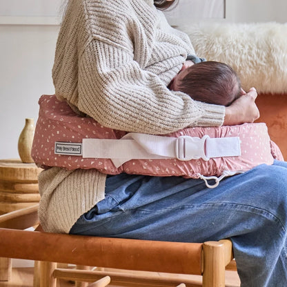 My Brest Friend - Original Nursing Pillow - Dusty Rose Geo