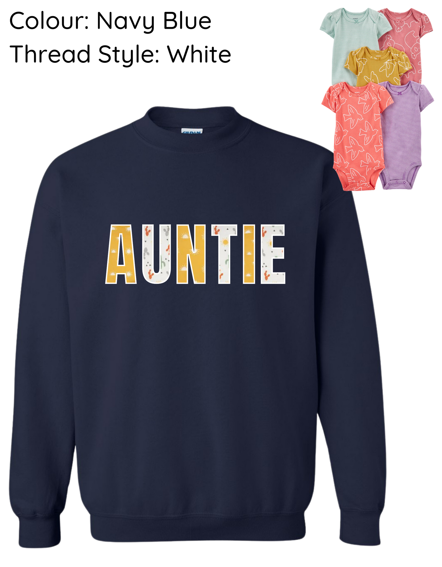 !! LIMITED TIME ONLY !! AUNTIE CUSTOM KEEPSAKE CREWNECK SWEATSHIRT