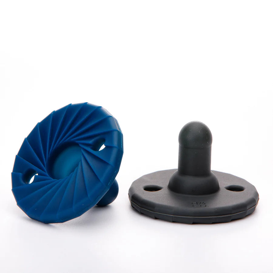 Doddle and Co. Pacifier - Coal + Navy