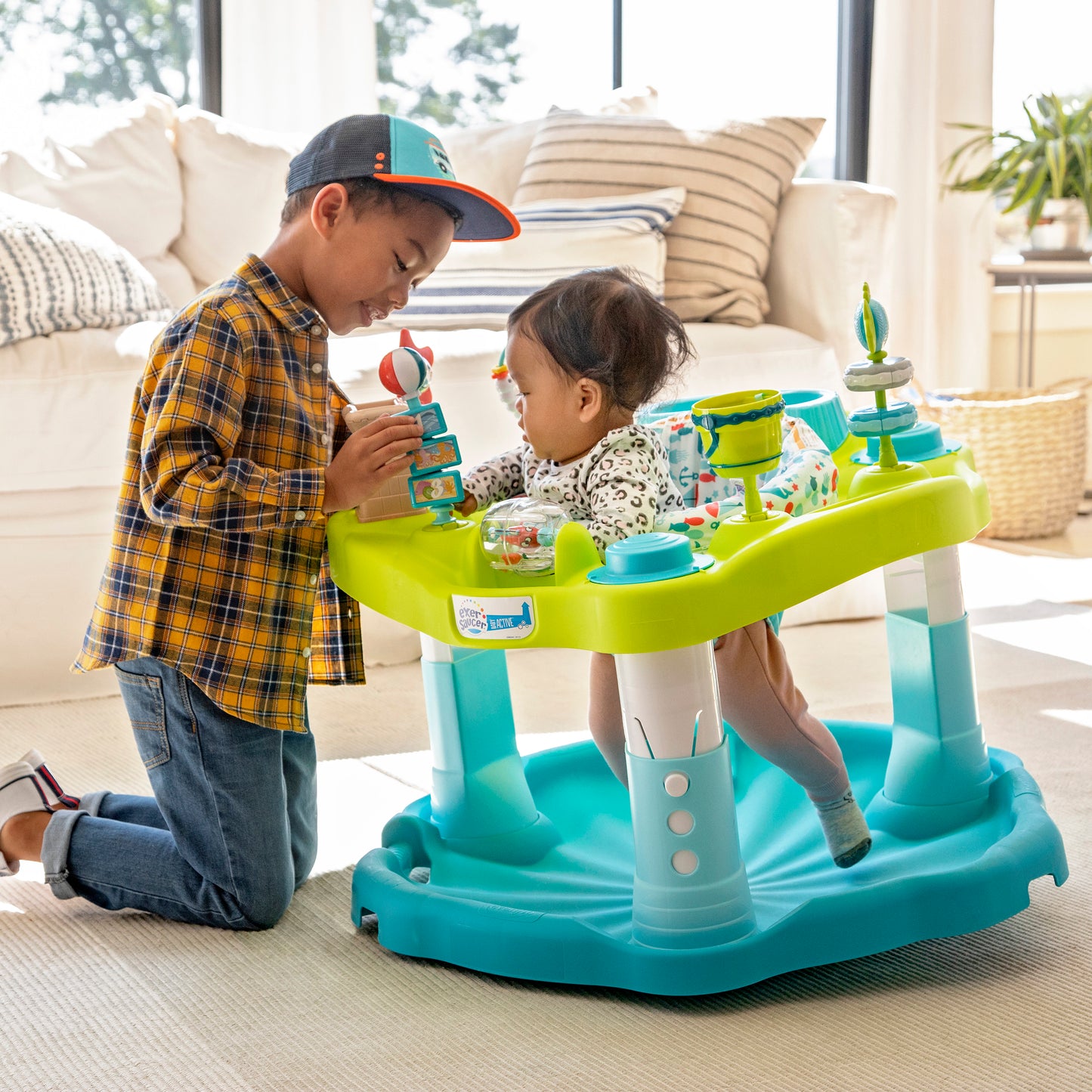 Evenflo - ExerSaucer Seaside Splash Activity Center