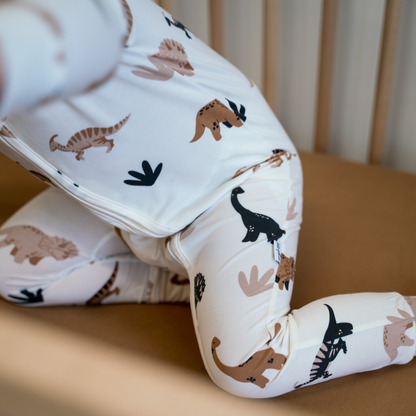 Pip + Phee - Bamboo Footless Sleepers | LE Prints #2: Multi-check / 2T