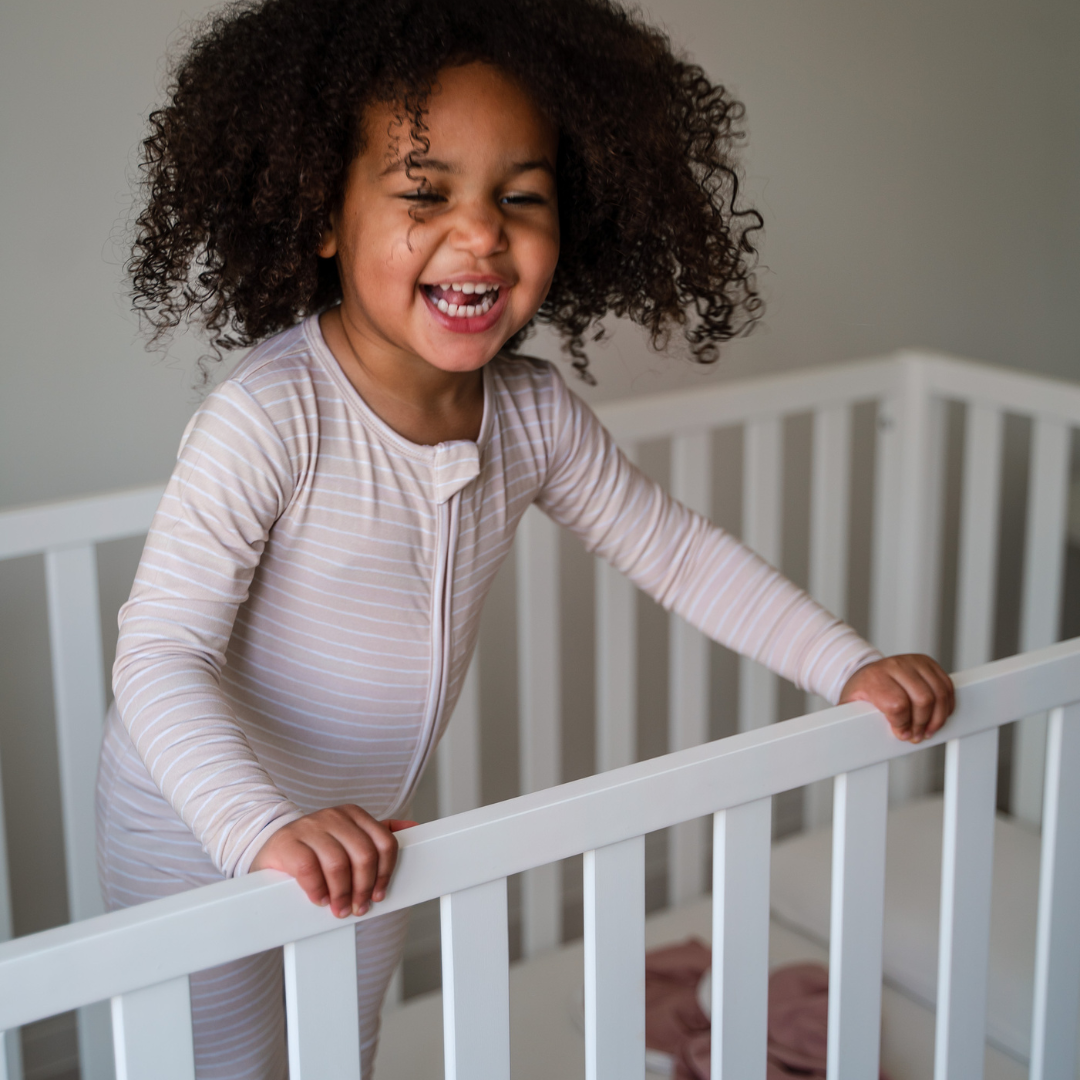 Pip + Phee - Bamboo Footless Sleepers | LE Prints #2: Multi-check / 2T